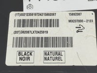 2007-2011 Buick Lucerne Climate Control Module Temperature AC/Heater Replacement P/N:15892087 MX237000-2123 Fits OEM Used Au