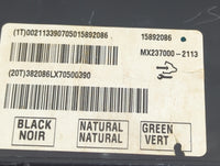 2007 Buick Lucerne Climate Control Module Temperature AC/Heater Replacement P/N:15892086 MX237000-2113 Fits OEM Used Auto Pa