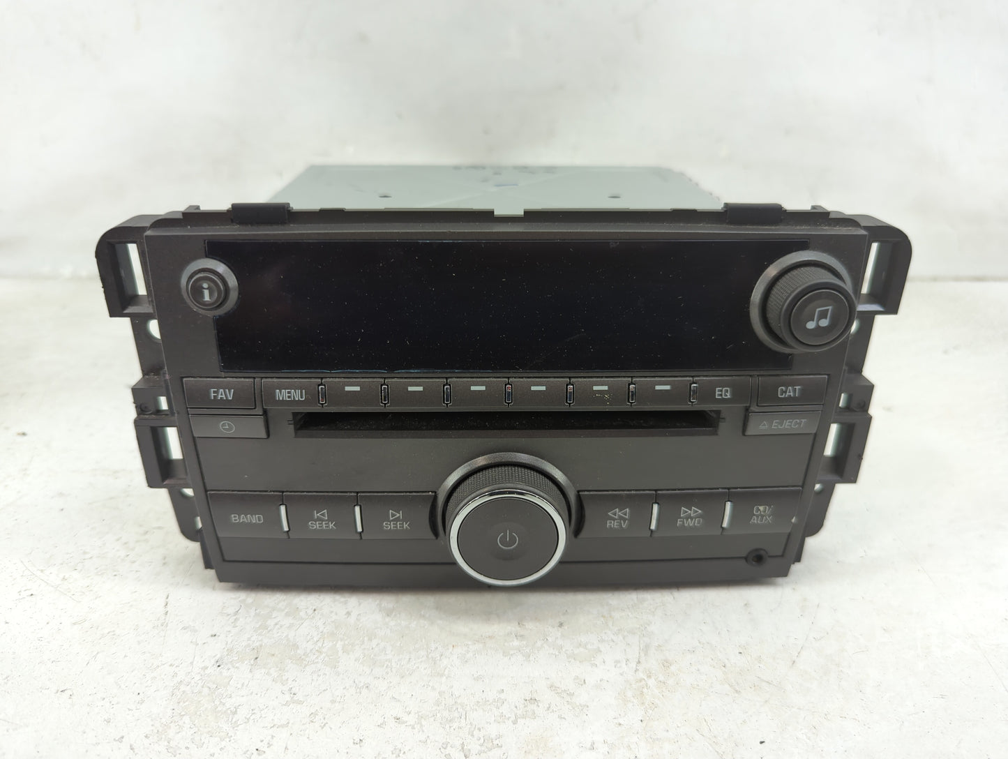 2007 Buick Lucerne Radio AM FM Cd Player Receiver Replacement P/N:25776333 122000-9800B101 Fits OEM Used Auto Parts - Oemuse