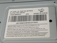 2007 Buick Lucerne Radio AM FM Cd Player Receiver Replacement P/N:25776333 122000-9800B101 Fits OEM Used Auto Parts - Oemuse