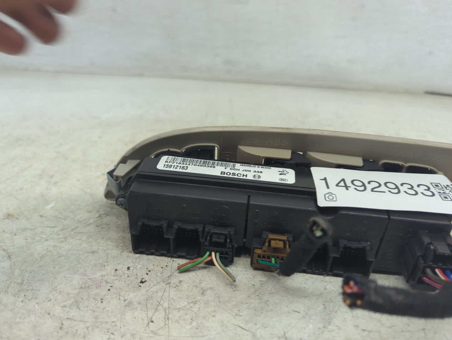 2006-2011 Buick Lucerne Master Power Window Switch Replacement Driver Side Left P/N:15912163 F 00H J00 336 Fits OEM Used Aut