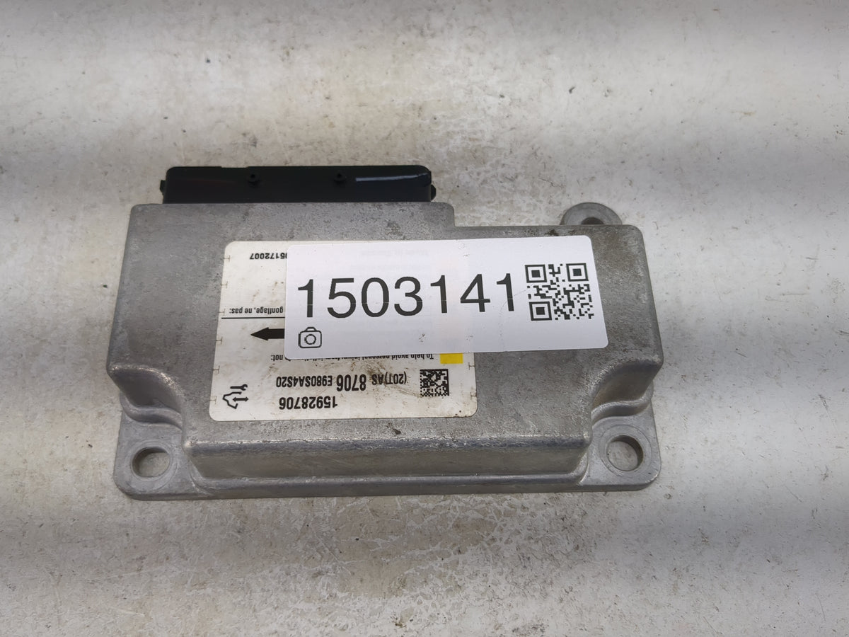 2006-2008 Buick Lucerne Safety Restraint Srs Airbag Control Module 1503141 - Oemusedautoparts1.com