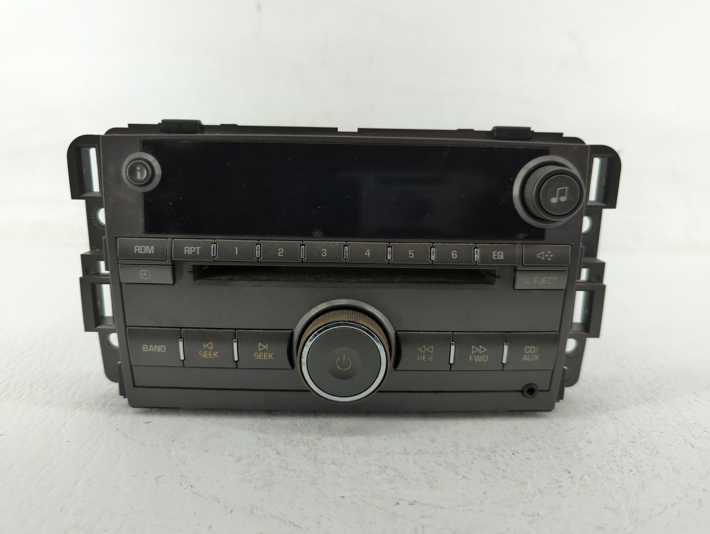 2007 Buick Lucerne Radio AM FM Cd Player Receiver Replacement P/N:25776332 15797875 Fits OEM Used Auto Parts - Oemusedautopa