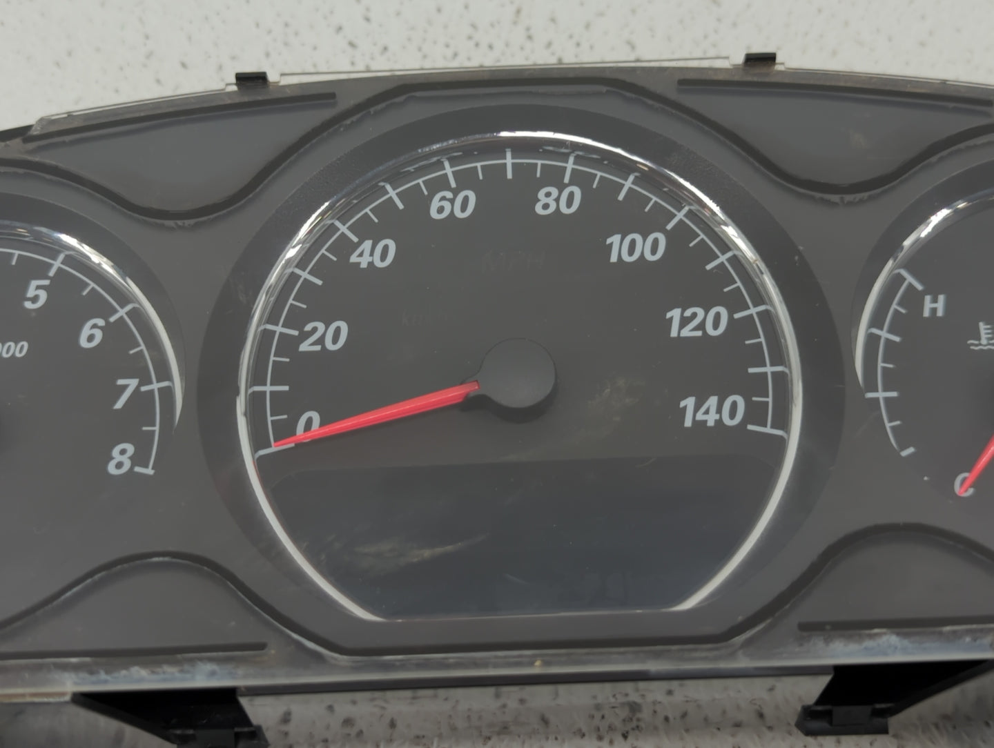 2007 Buick Lucerne Instrument Cluster Speedometer Gauges P/N:15951641 15887481 Fits OEM Used Auto Parts - Oemusedautoparts1.