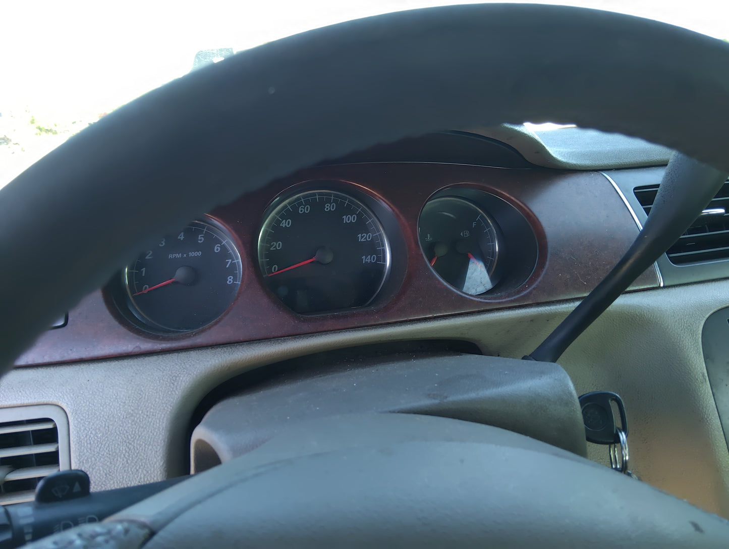 2007 Buick Lucerne Instrument Cluster Speedometer Gauges Miles:131K Fits OEM Used Auto Parts - Oemusedautoparts1.com