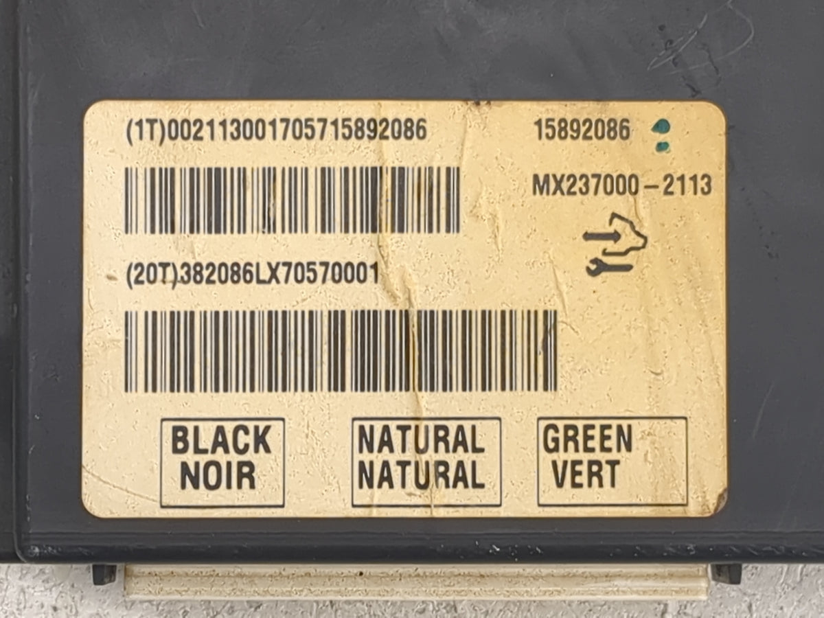 2007-2011 Buick Lucerne Climate Control Module Temperature AC/Heater Replacement Fits Fits 2007 2008 2009 2010 2011 OEM Used