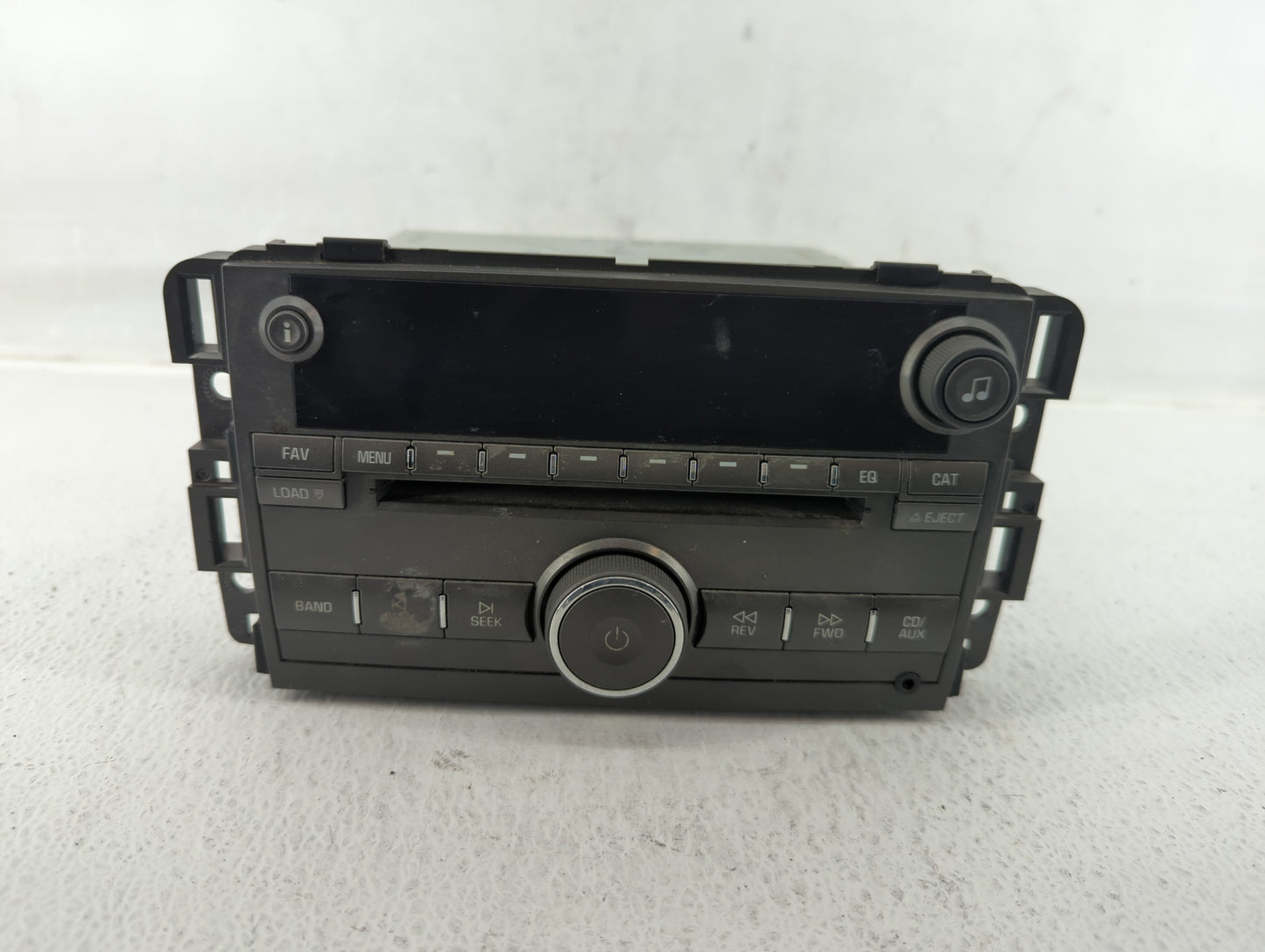 2007 Buick Lucerne Radio AM FM Cd Player Receiver Replacement P/N:25776334 Fits OEM Used Auto Parts - Oemusedautoparts1.com