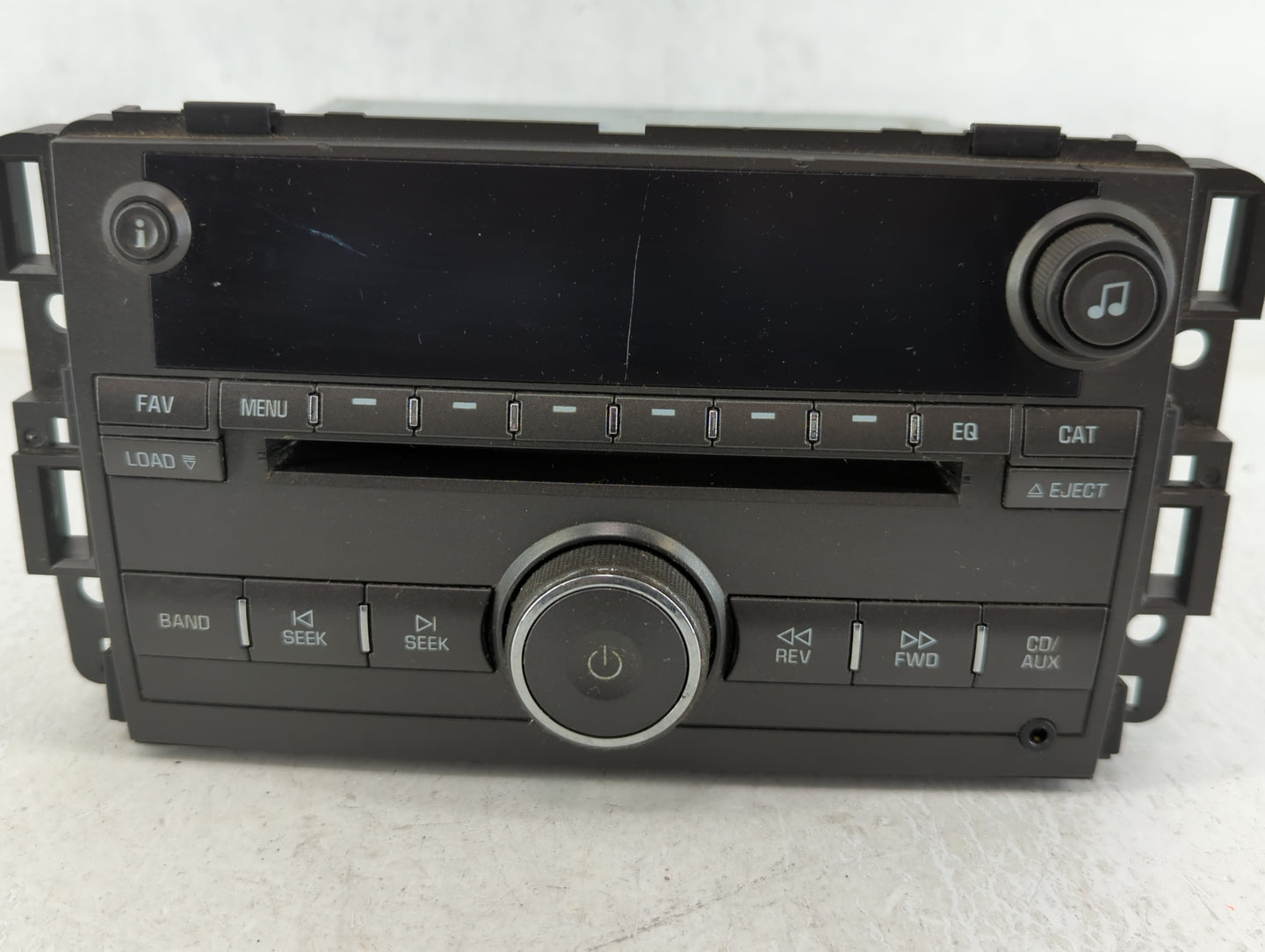 2007 Buick Lucerne Radio AM FM Cd Player Receiver Replacement P/N:122000-9810A101 15797876 Fits OEM Used Auto Parts - Oemuse