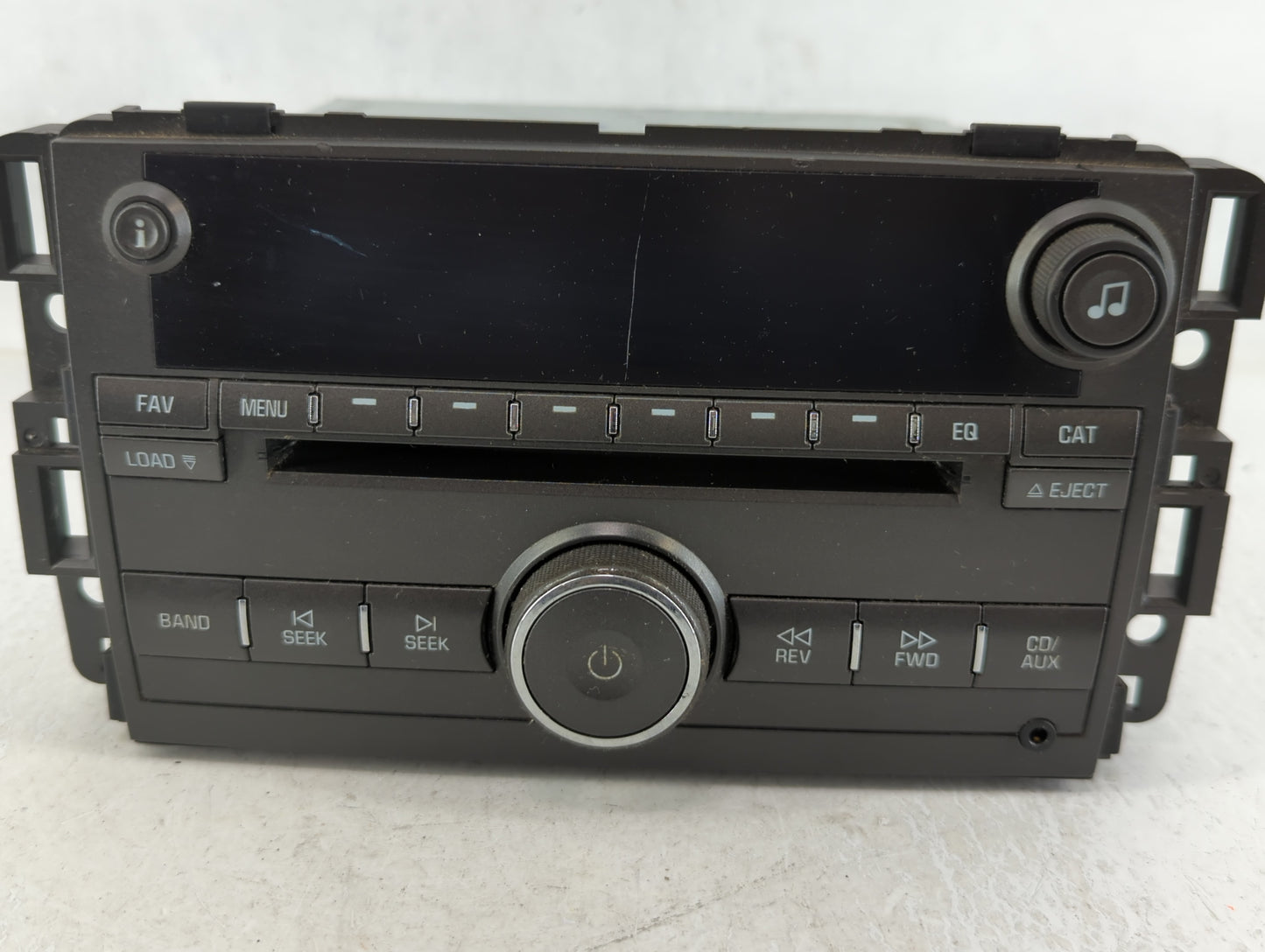 2007 Buick Lucerne Radio AM FM Cd Player Receiver Replacement P/N:122000-9810A101 15797876 Fits OEM Used Auto Parts - Oemuse