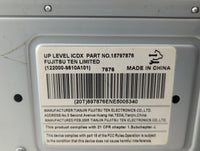 2007 Buick Lucerne Radio AM FM Cd Player Receiver Replacement P/N:122000-9810A101 15797876 Fits OEM Used Auto Parts - Oemuse
