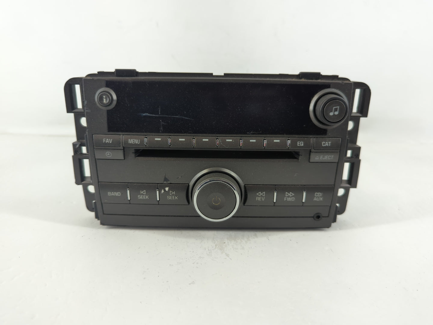 2007 Buick Lucerne Radio AM FM Cd Player Receiver Replacement P/N:122000-9800A101 Fits OEM Used Auto Parts - Oemusedautopart