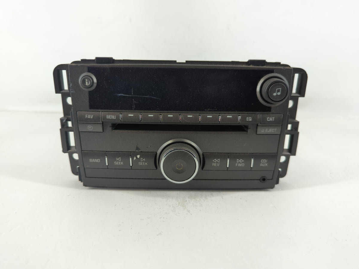 2007 Buick Lucerne Radio AM FM Cd Player Receiver Replacement P/N:122000-9800A101 OEM Used Auto Parts - Oemusedautoparts1.co