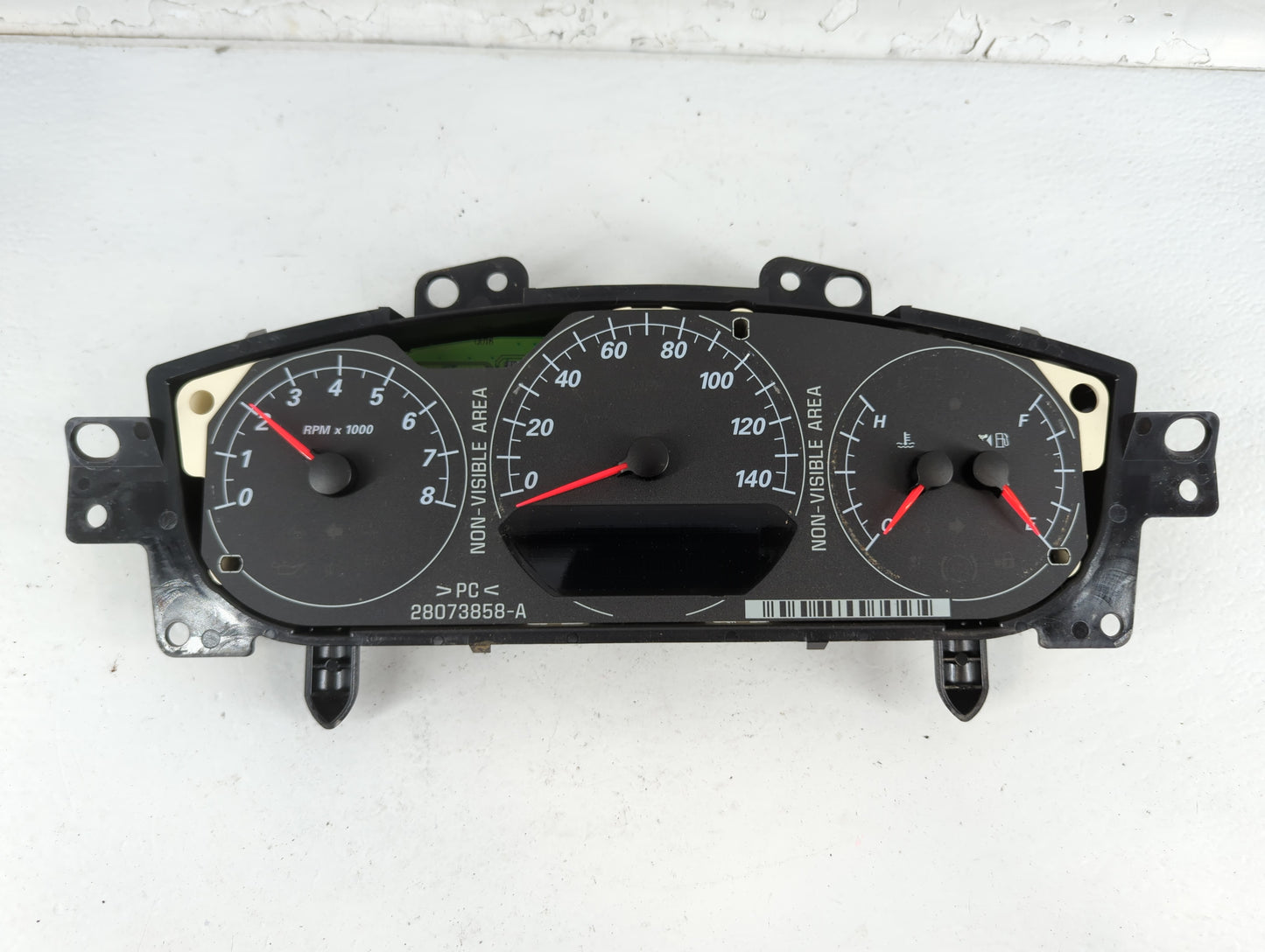 2007 Buick Lucerne Instrument Cluster Speedometer Gauges P/N:15951641 28073839 Fits OEM Used Auto Parts - Oemusedautoparts1.