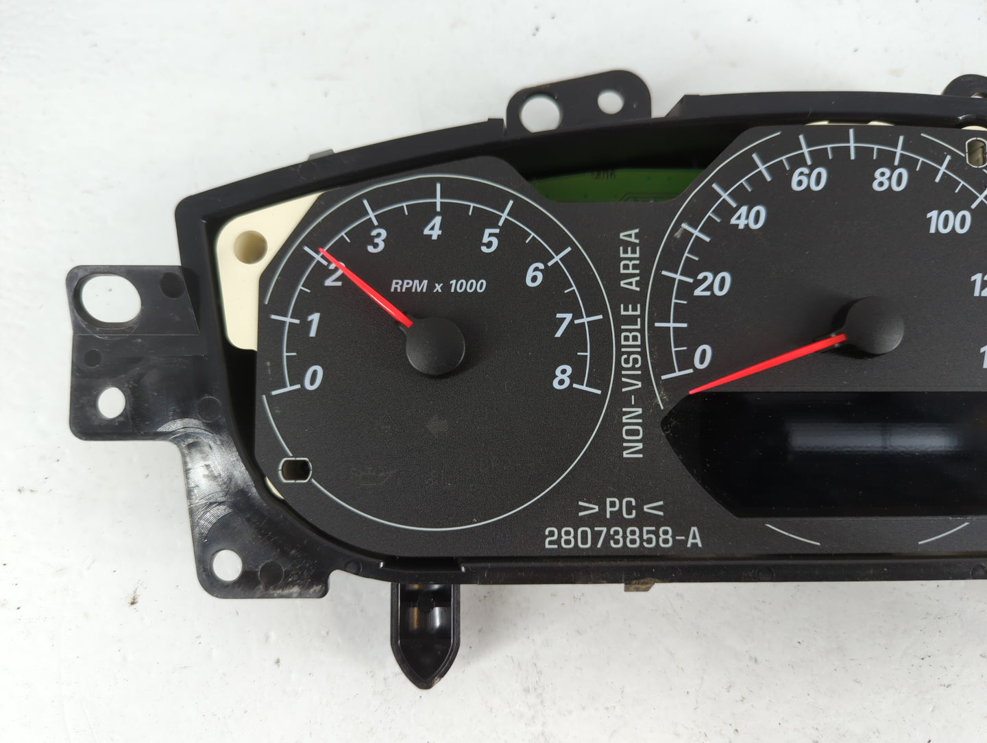 2007 Buick Lucerne Instrument Cluster Speedometer Gauges P/N:15951641 28073839 Fits OEM Used Auto Parts - Oemusedautoparts1.