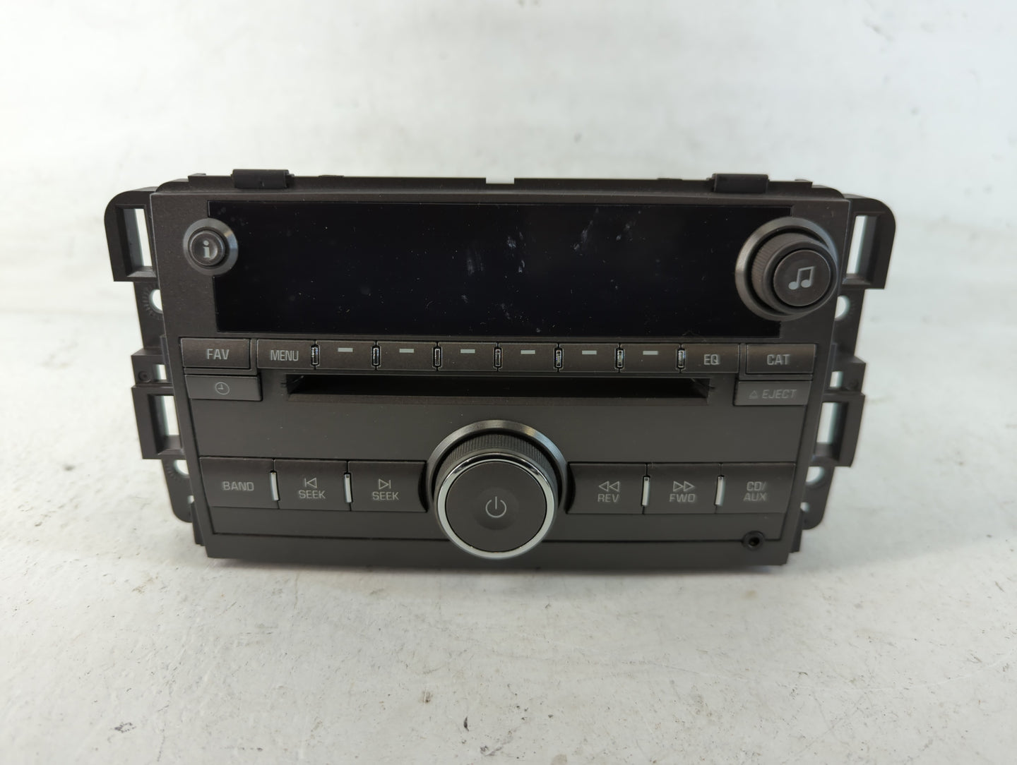 2007 Buick Lucerne Radio AM FM Cd Player Receiver Replacement P/N:25776333 Fits OEM Used Auto Parts - Oemusedautoparts1.com