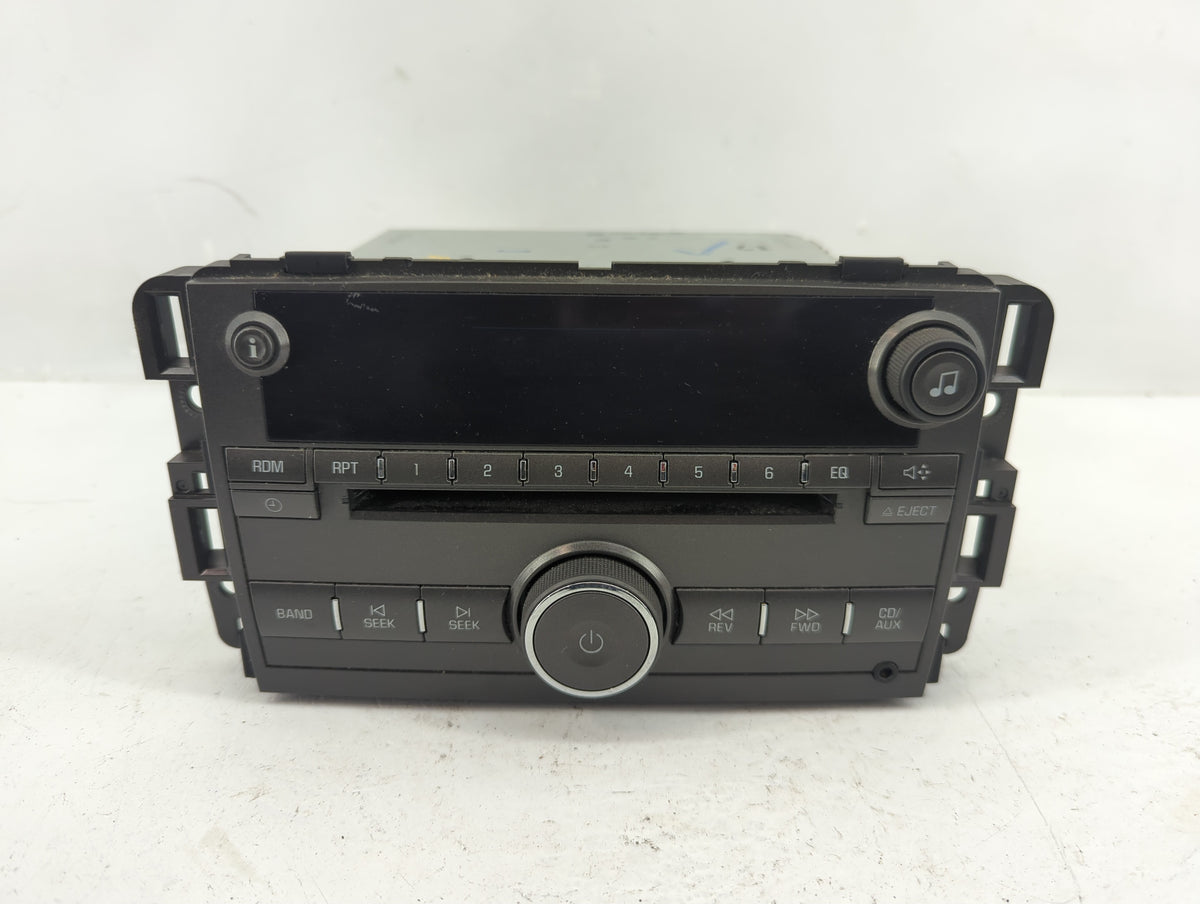2007 Buick Lucerne Radio AM FM Cd Player Receiver Replacement P/N:25776332 Fits OEM Used Auto Parts - Oemusedautoparts1.com