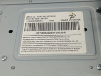 2007 Buick Lucerne Radio AM FM Cd Player Receiver Replacement P/N:25776332 Fits OEM Used Auto Parts - Oemusedautoparts1.com