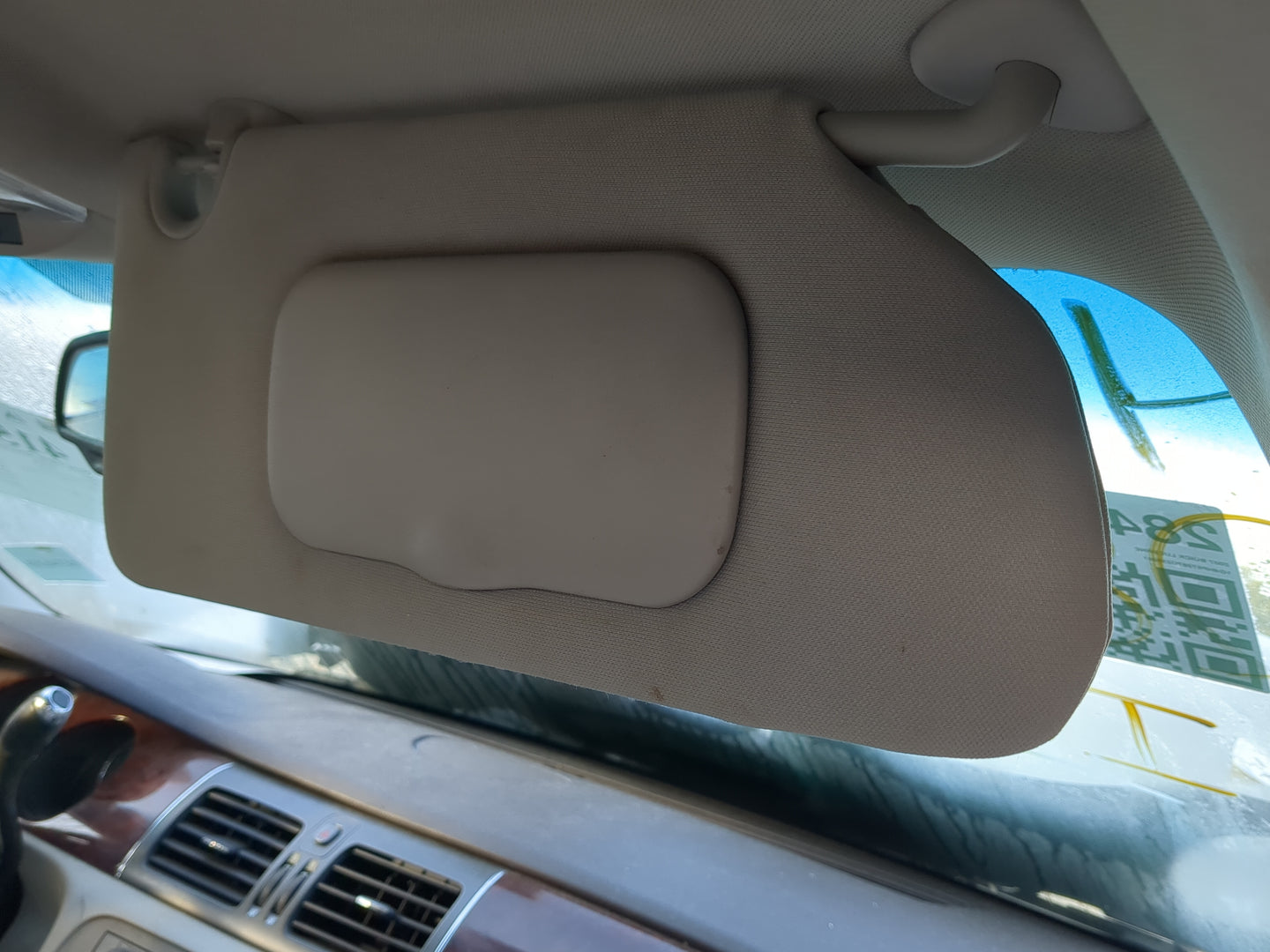 2006-2011 Buick Lucerne Sun Visor Shade Replacement Passenger Right Mirror Fits Fits 2006 2007 2008 2009 2010 2011 OEM Used 