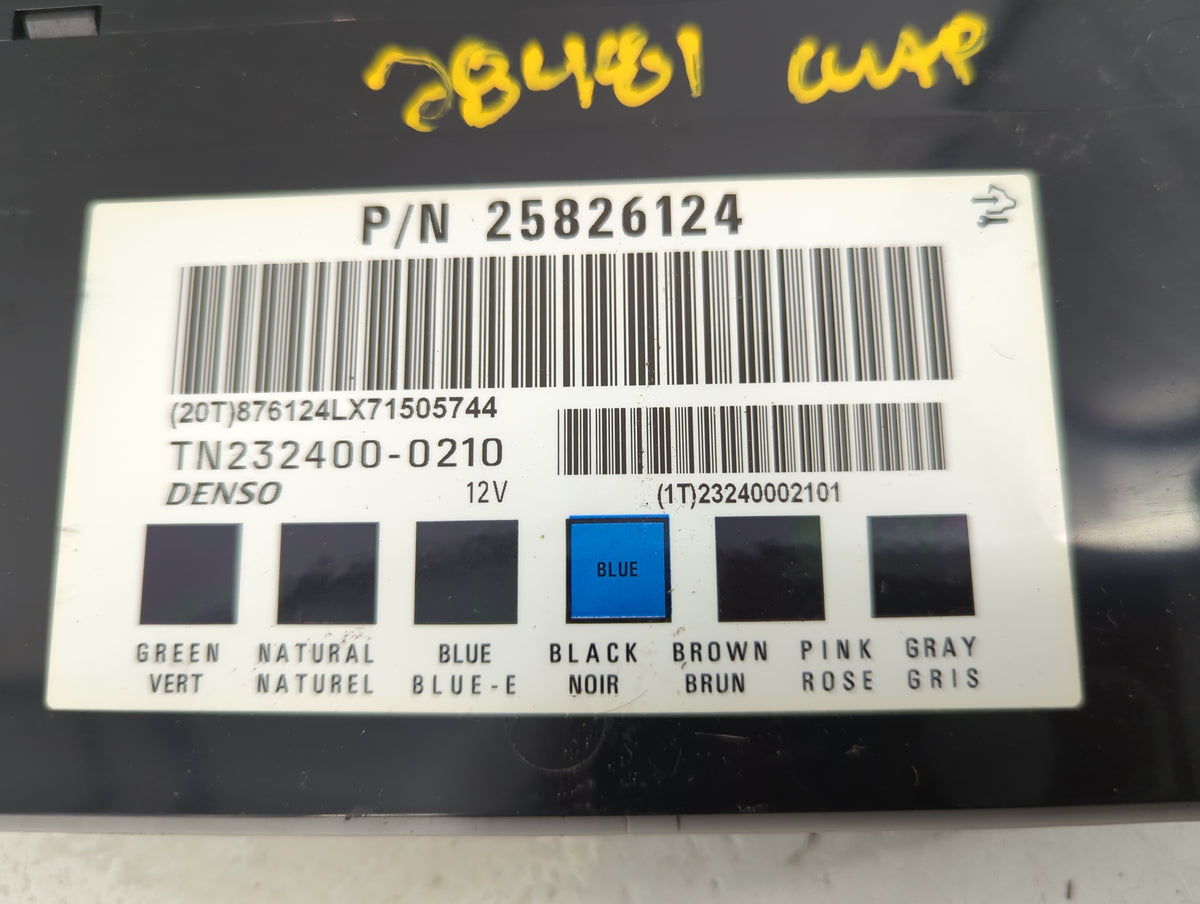 2006-2011 Buick Lucerne Body Control Module Bcm Inner Cabin Fuse Box 823463 - Oemusedautoparts1.com
