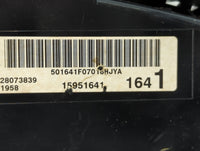 2007 Buick Lucerne Instrument Cluster Speedometer Gauges P/N:15951641 Fits OEM Used Auto Parts - Oemusedautoparts1.com