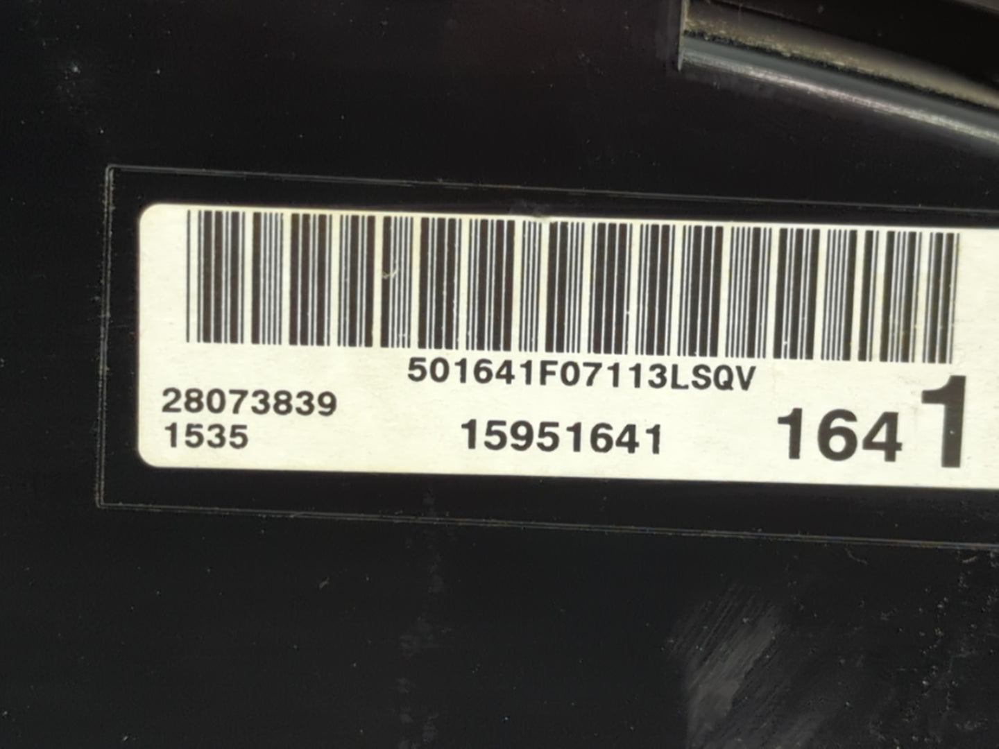 2007 Buick Lucerne Instrument Cluster Speedometer Gauges P/N:15951641 Fits OEM Used Auto Parts - Oemusedautoparts1.com