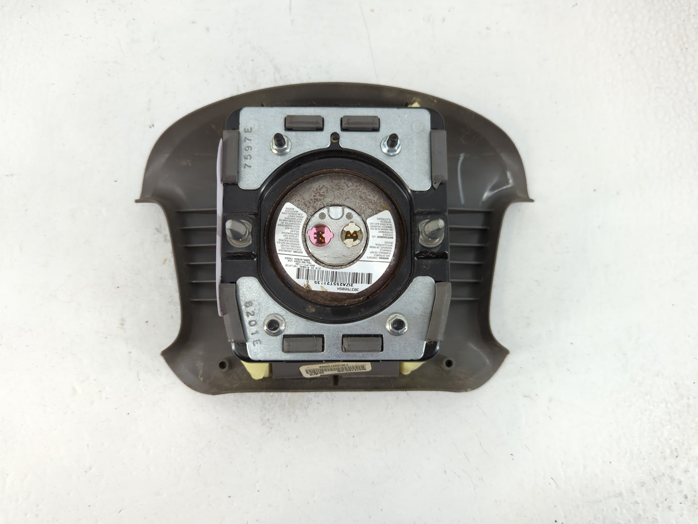 2007-2011 Buick Lucerne Air Bag Driver Left Steering Wheel Mounted P/N:30375609A Fits Fits 2007 2008 2009 2010 2011 OEM Used