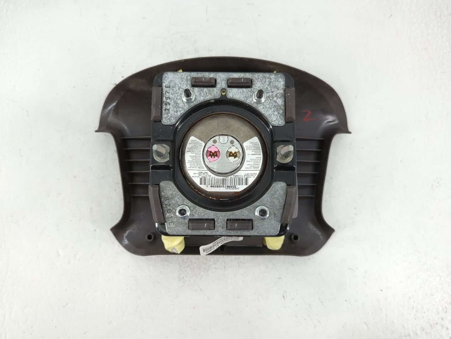 2007-2011 Buick Lucerne Air Bag Driver Left Steering Wheel Mounted P/N:34026324A Fits Fits 2007 2008 2009 2010 2011 OEM Used