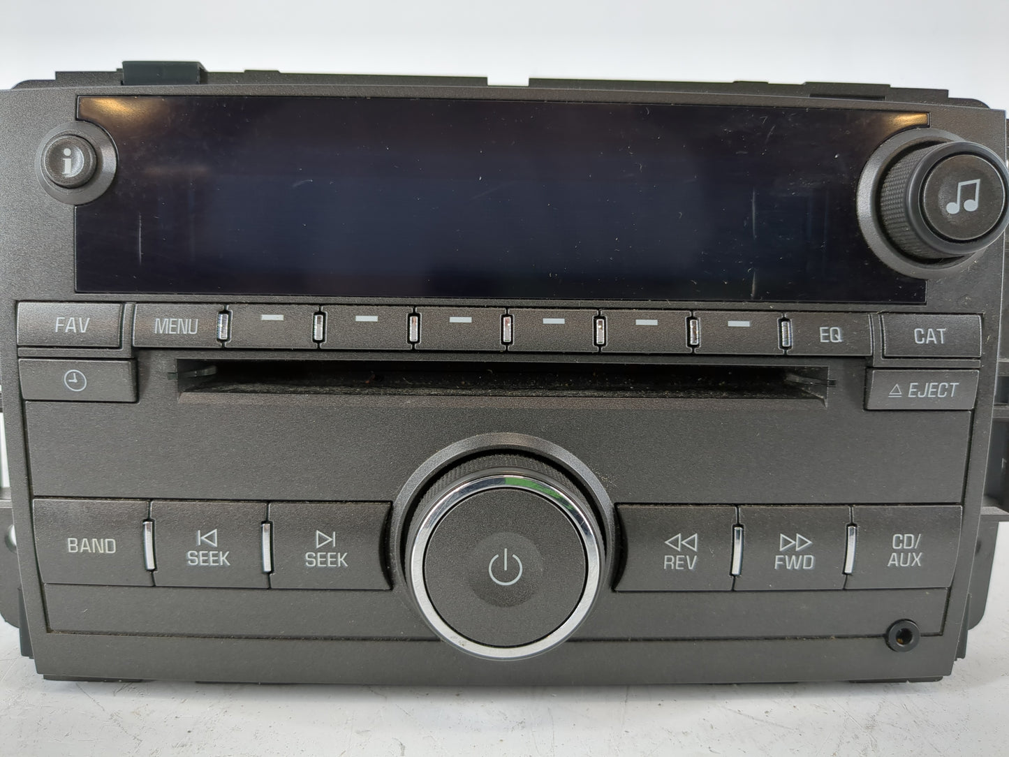 2007 Buick Lucerne Radio AM FM Cd Player Receiver Replacement P/N:25776333 Fits OEM Used Auto Parts - Oemusedautoparts1.com