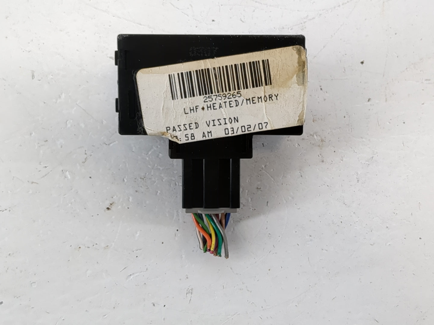 2007-2011 Buick Lucerne Master Power Window Switch Replacement Driver Side Left P/N:25759265 Fits Fits 2007 2008 2009 2010 2