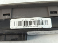 2006-2007 Buick Rainier Master Power Window Switch Replacement Driver Side Left P/N:25811579 Fits Fits 2006 2007 OEM Used Au
