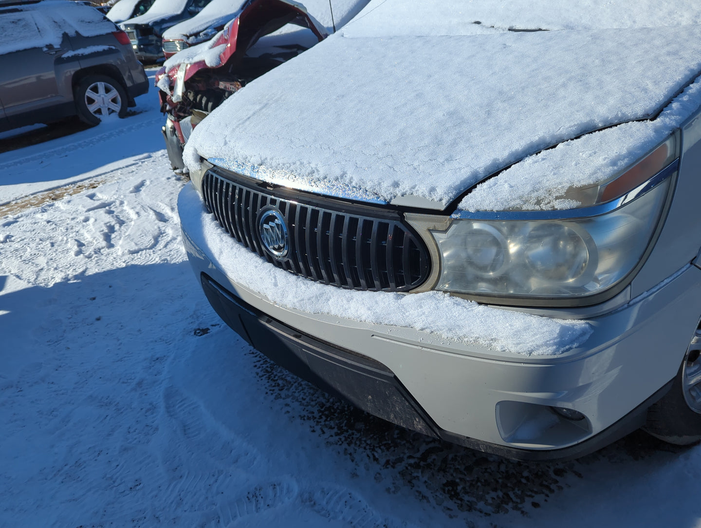 2006-2007 Buick Rendezvous Front Grille Bumper Not Included - Oemusedautoparts1.com