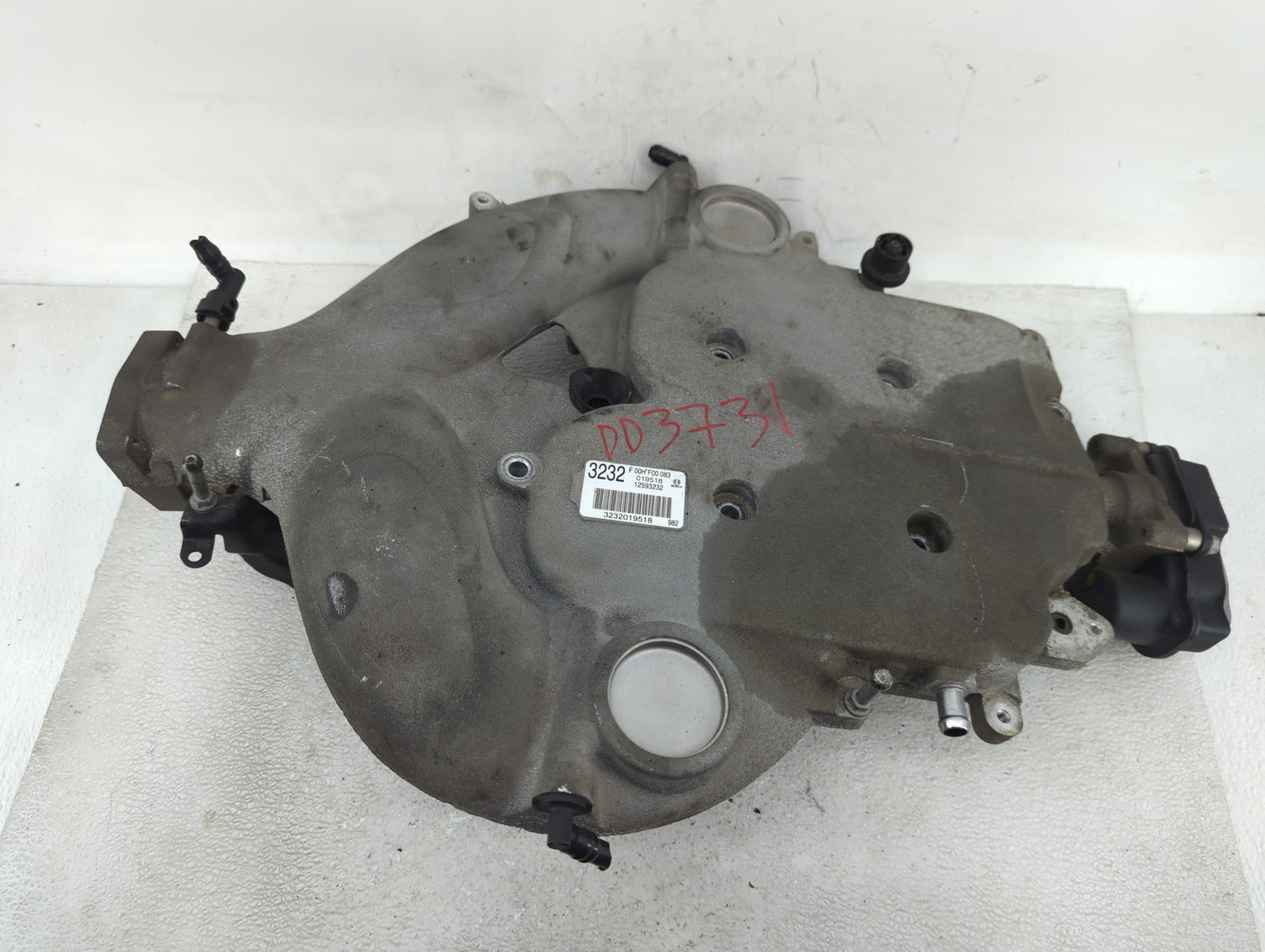 2004-2009 Cadillac Cts Air Intake Manifold P/N:12593232 Fits Fits 2004 2005 2006 2007 2008 2009 OEM Used Auto Parts - Oemuse