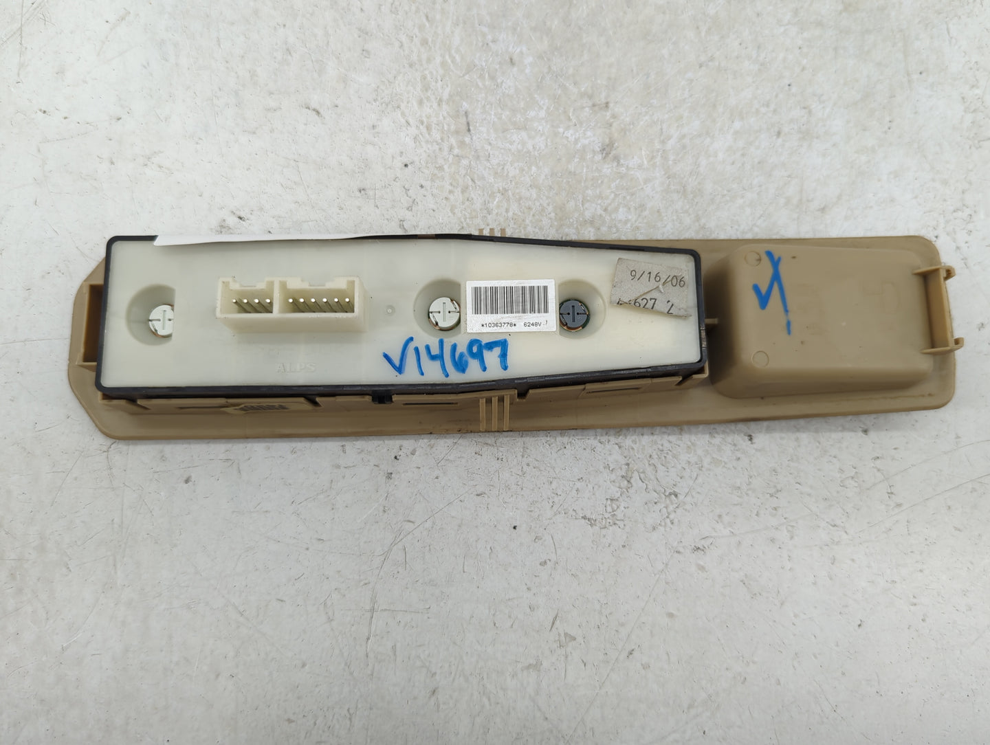 2003-2007 Cadillac Cts Master Power Window Switch Replacement Driver Side Left Fits Fits 2003 2004 2005 2006 2007 OEM Used A