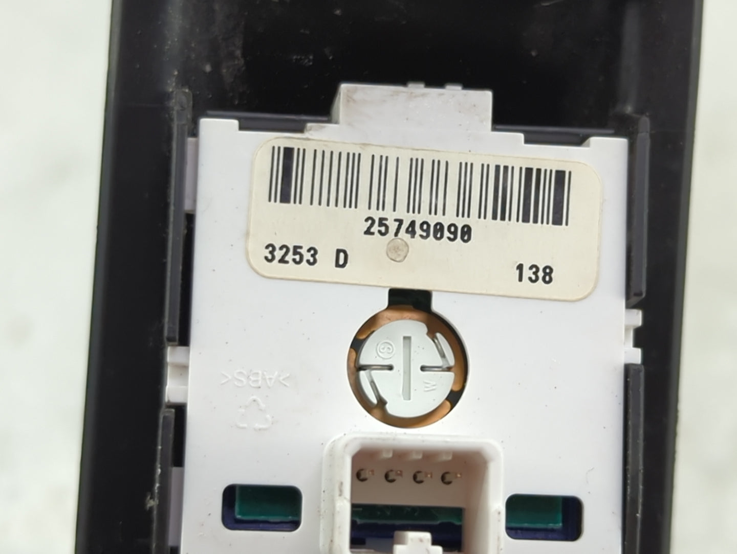 2003-2007 Cadillac Cts Master Power Window Switch Replacement Driver Side Left P/N:25749090 Fits Fits 2003 2004 2005 2006 20