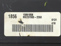 2007 Cadillac Cts Climate Control Module Temperature AC/Heater Replacement P/N:15861856 MX237000-2260 Fits OEM Used Auto Par