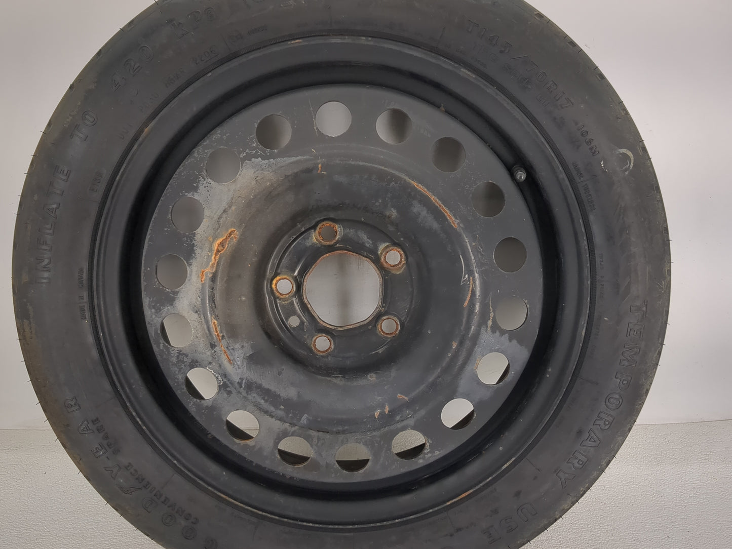 2003-2007 Cadillac Cts Spare Donut Tire Wheel Rim Oem 1462426 - Oemusedautoparts1.com