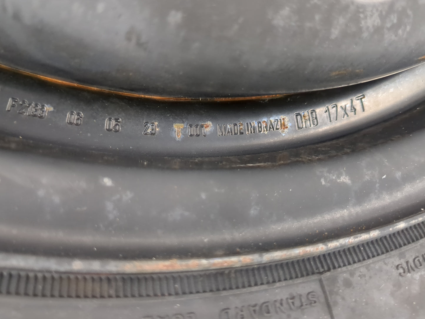 2003-2007 Cadillac Cts Spare Donut Tire Wheel Rim Oem 1462426 - Oemusedautoparts1.com