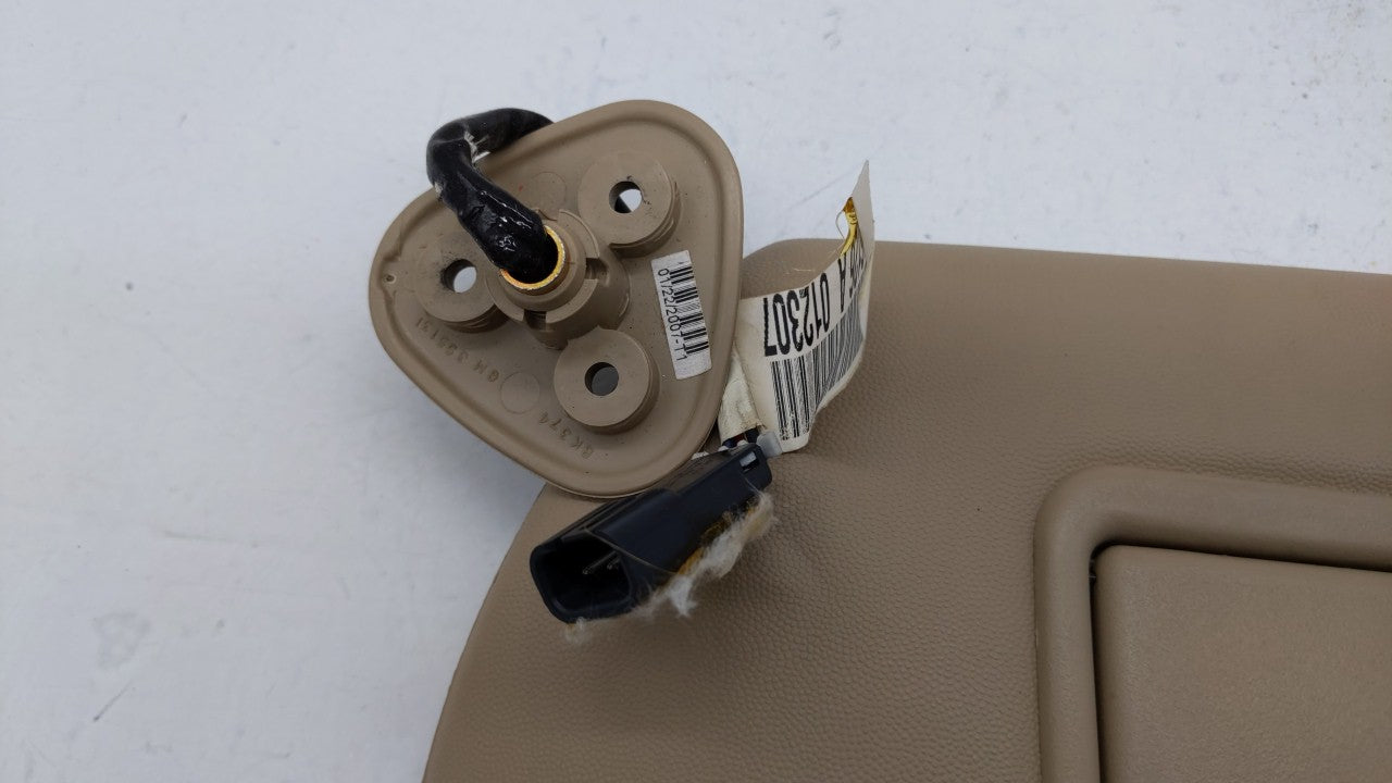 2003-2007 Cadillac Cts Sun Visor Shade Replacement Driver Left Mirror Fits Fits 2003 2004 2005 2006 2007 OEM Used Auto Parts