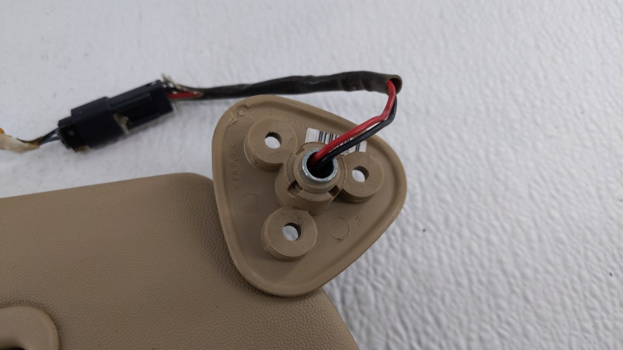 2003-2007 Cadillac Cts Sun Visor Shade Replacement Passenger Right Mirror Fits Fits 2003 2004 2005 2006 2007 OEM Used Auto P