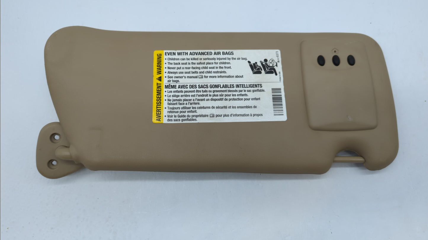 2003-2007 Cadillac Cts Sun Visor Shade Replacement Driver Left Mirror Fits Fits 2003 2004 2005 2006 2007 OEM Used Auto Parts