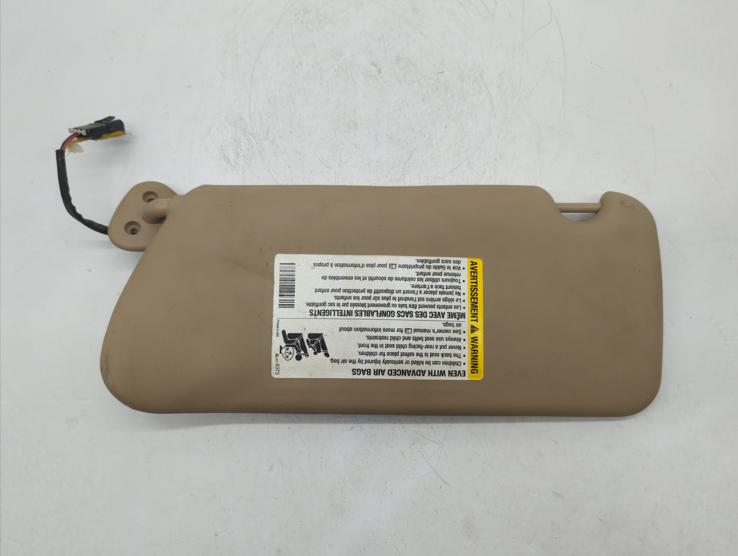 2003-2007 Cadillac Cts Sun Visor Shade Replacement Passenger Right Mirror Fits Fits 2003 2004 2005 2006 2007 OEM Used Auto P