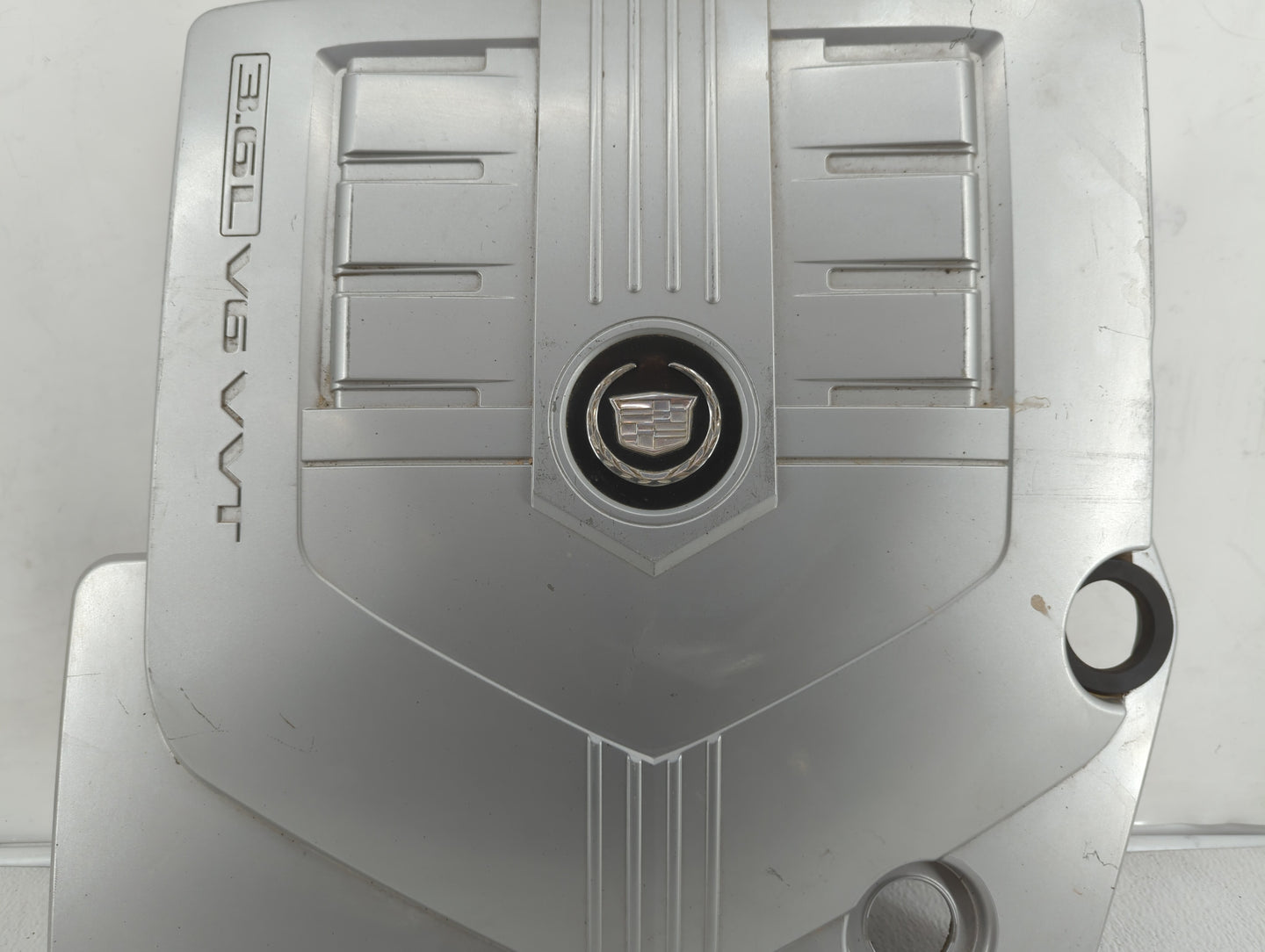 2007 Cadillac Cts Engine Cover Silver - Oemusedautoparts1.com