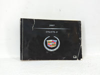 2007 Cadillac Cts Owners Manual Book Guide OEM Used Auto Parts - Oemusedautoparts1.com