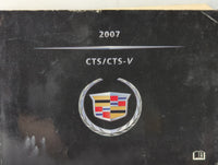2007 Cadillac Cts Owners Manual Book Guide OEM Used Auto Parts - Oemusedautoparts1.com