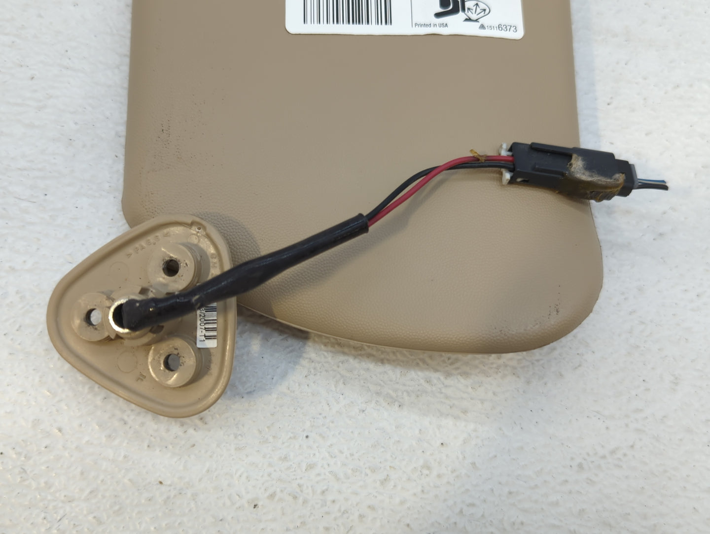 2003-2007 Cadillac Cts Sun Visor Shade Replacement Passenger Right Mirror Fits Fits 2003 2004 2005 2006 2007 OEM Used Auto P