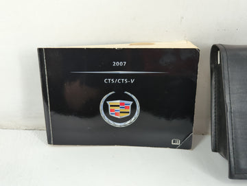 2007 Cadillac Cts Owners Manual Book Guide P/N:15864562 OEM Used Auto Parts