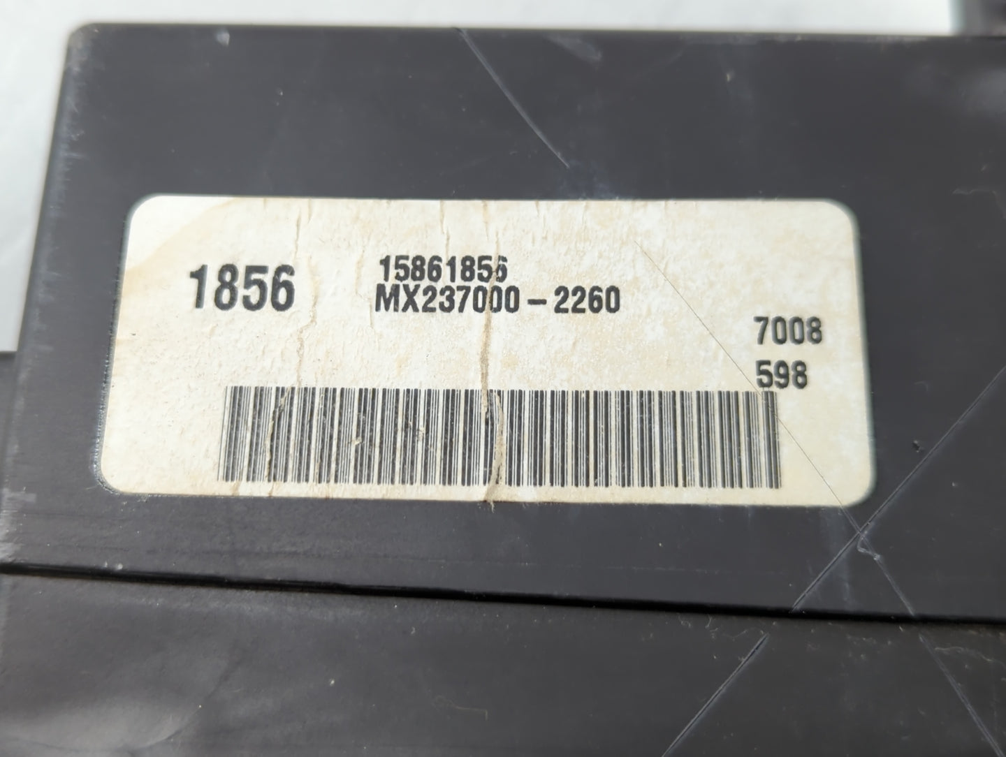 2007 Cadillac Cts Climate Control Module Temperature AC/Heater Replacement P/N:MX237000-2261 15861856 Fits OEM Used Auto Par
