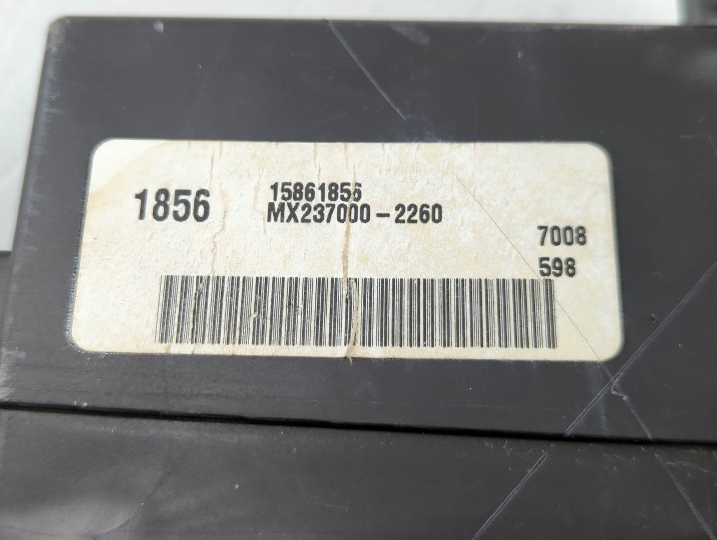 2007 Cadillac Cts Climate Control Module Temperature AC/Heater Replacement P/N:MX237000-2261 15861856 Fits OEM Used Auto Par
