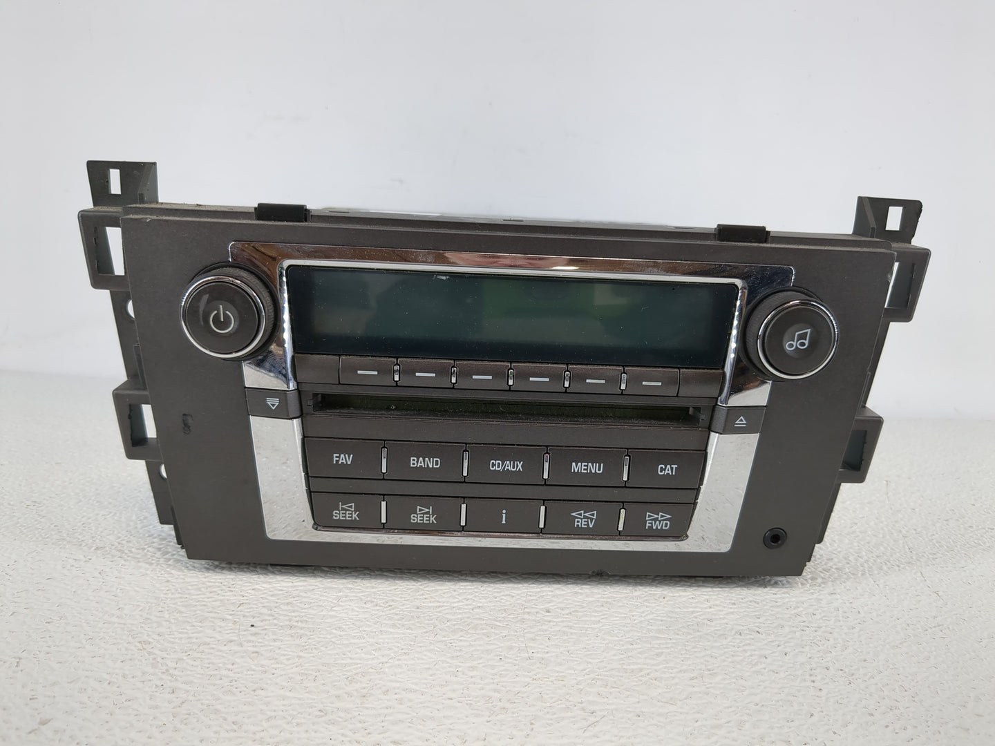 2007-2009 Cadillac Dts Radio AM FM Cd Player Receiver Replacement P/N:25808215 Fits Fits 2007 2008 2009 OEM Used Auto Parts 
