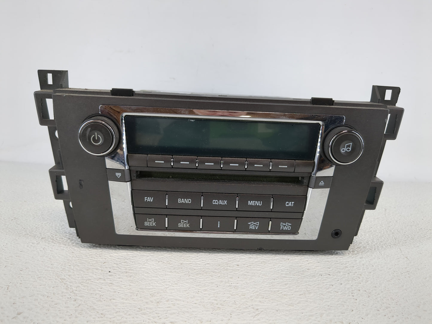 2007-2009 Cadillac Dts Radio AM FM Cd Player Receiver Replacement P/N:25808215 Fits Fits 2007 2008 2009 OEM Used Auto Parts 